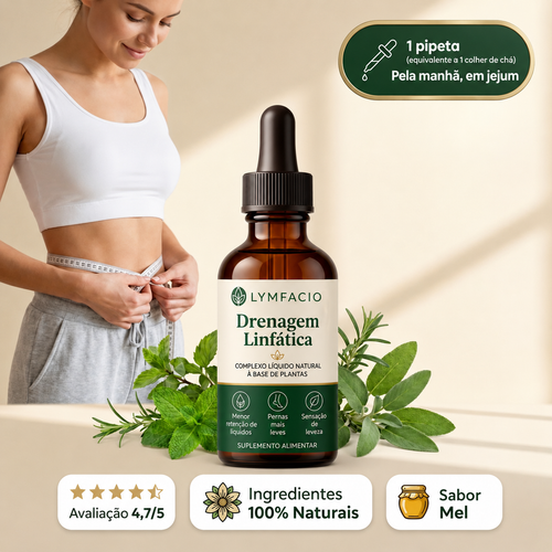 LYMFACIO® Gotas para Drenagem Linfática..