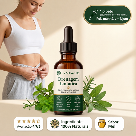 LYMFACIO® Gotas para Drenagem Linfática..