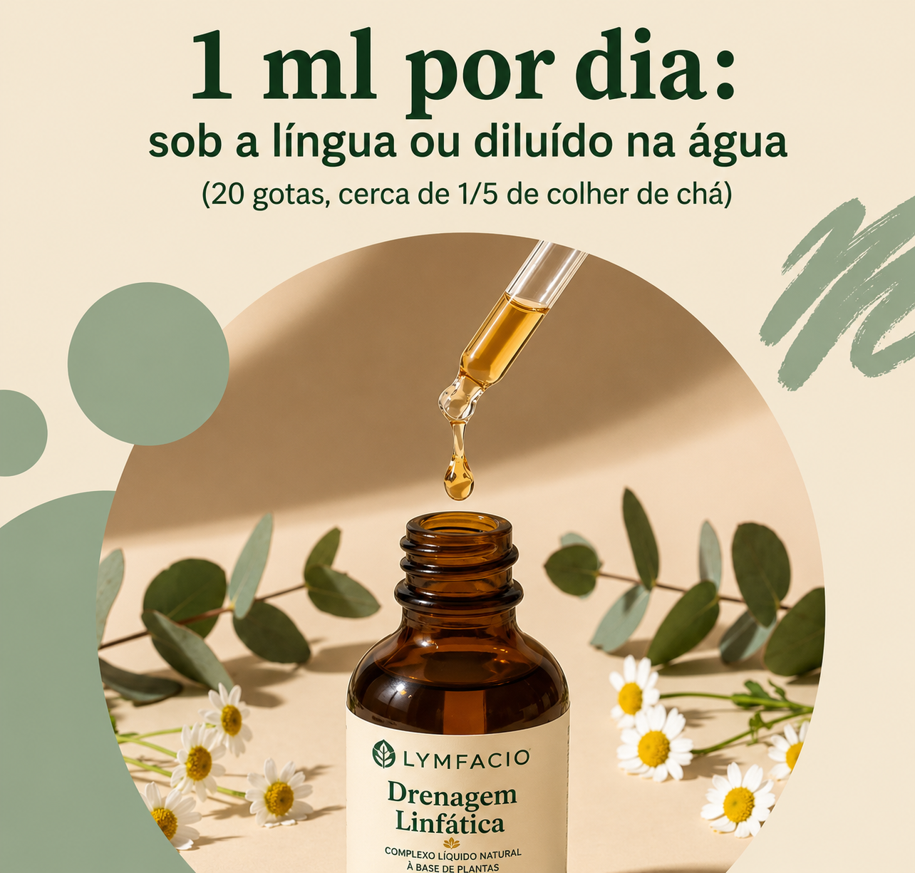 LYMFACIO® Gotas para Drenagem Linfática..
