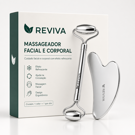 Kit Massageador Inox Reviva